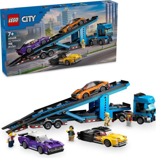 ✤smile✤ LEGO® City - Car Transporter Truck with Sports Cars (60408) (LEGO