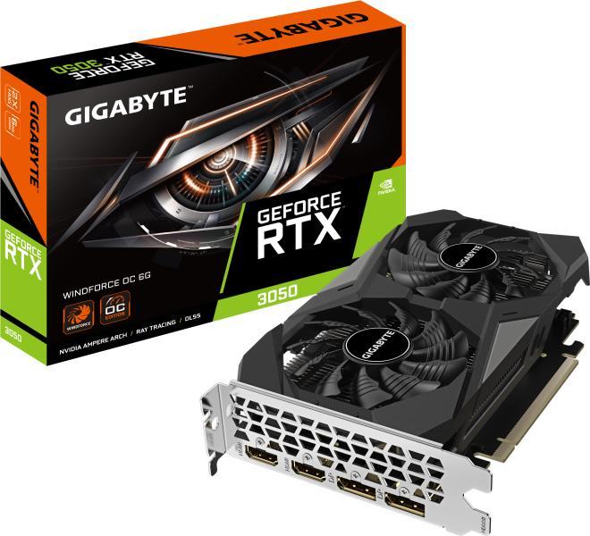 gnyページ GIGABYTE GeForce RTX 3050 OC Low Profile 6GB GDDR6 (GV-N3050OC-6GL