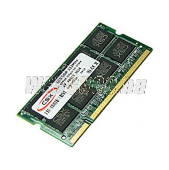 CSX 4GB DDR2 800MHz CSXO-D2-SO-800-4GB memória modul vásárlás, olcsó  Memória modul árak, memoria modul boltok