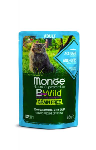 BWild Grain Free Adult sardine & vegetables 85 g