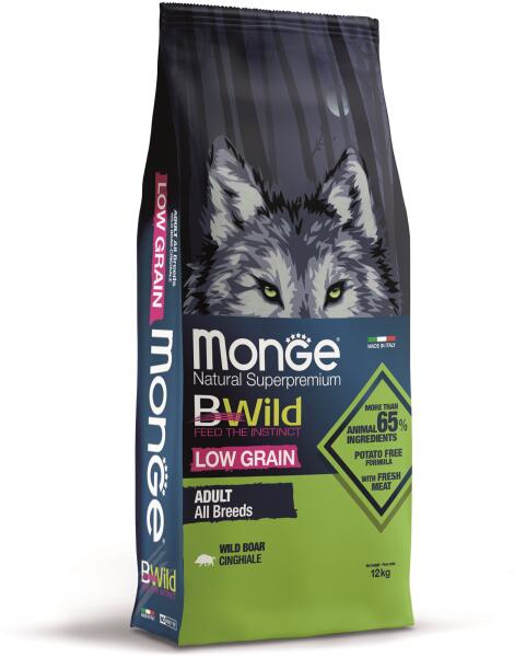 BWild Low Grain All Breeds Adult wild boar 2,5 kg