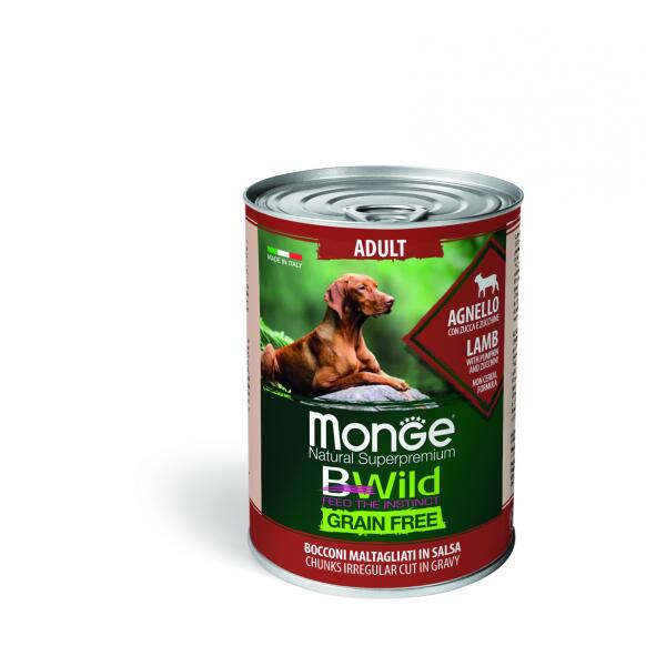 BWild Grain Free Adult lamb 400 g