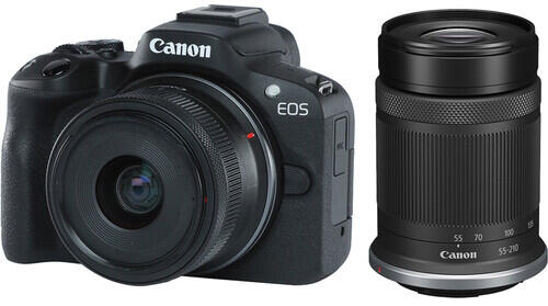 Canon EOS R50 + RF-S 18-45mm IS STM + 55-210mm IS STM (5811C034AA