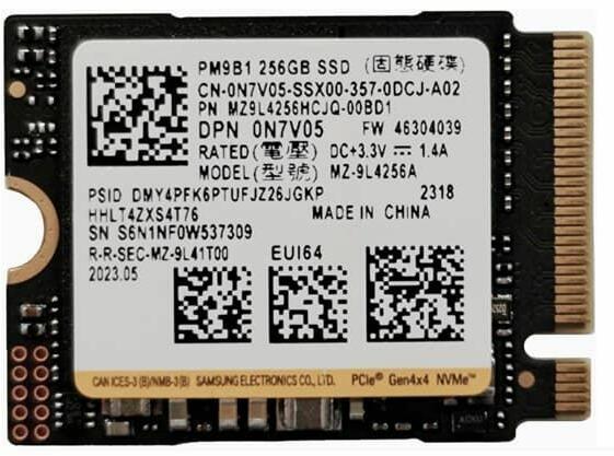 Samsung PM9C1a 256GB M.2 (MZ9L8256HDJD-00BD1) (Solid State Drive