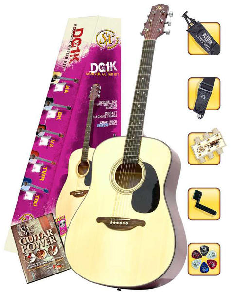 Vásárlás: SX DG-1K Akusztikus gitár árak összehasonlítása, DG 1 K boltok