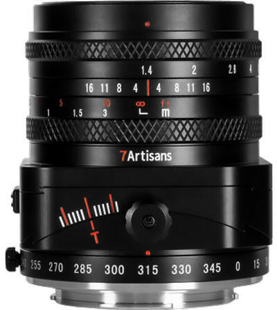 Tilt-shift 50mm f/1.4 APS-C (Sony E) (TS101B)