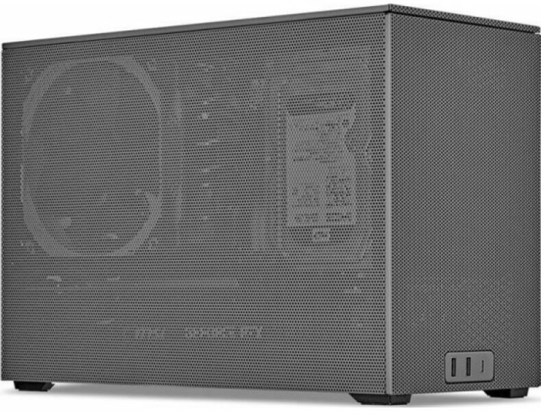 SSUPD MESHROOM D Black フルメッシュ Mini-ITX Meshroom D Mini-ITX SFF PC Case | Ssupd