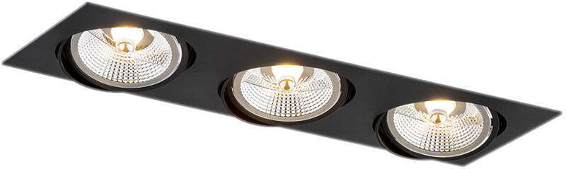 Olimp Plus beépített lámpa 3x12 W fekete 6116BZ