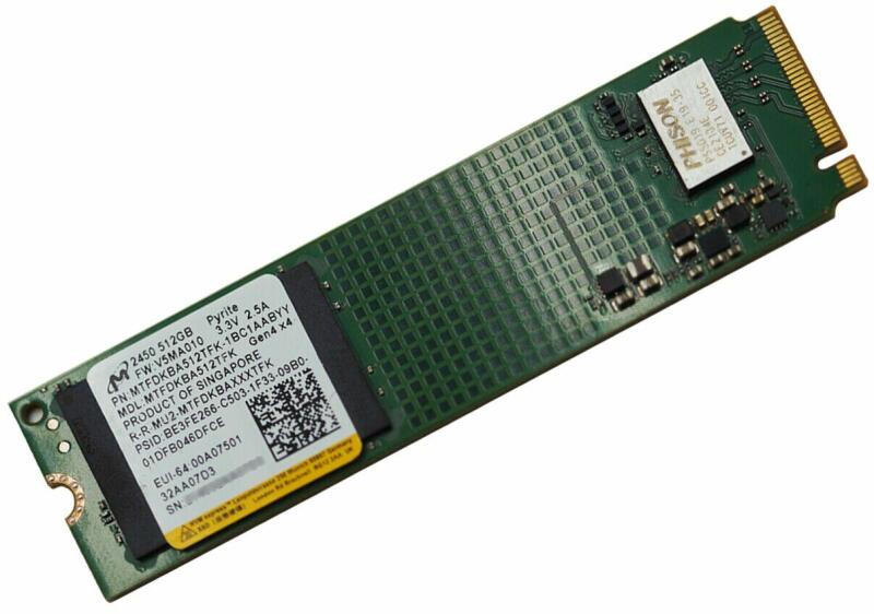 Micron MTFDKBA512TFK 512GB SSD◆健康状態100% Micron 512GB M.2 (MTFDKBA512TFK-1BC15AB) (Solid State Drive SSD