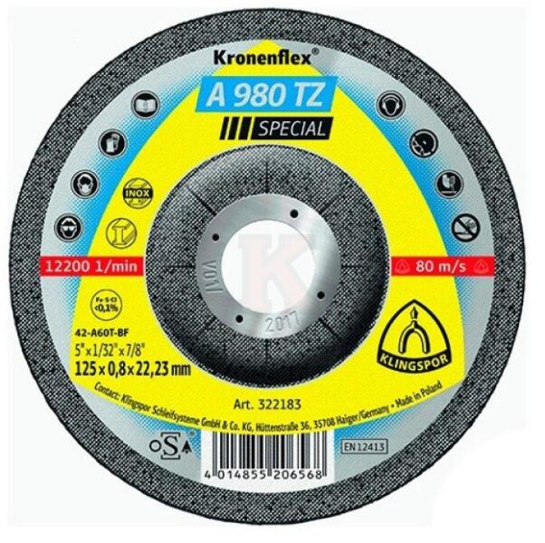 A 980 TZ 125 mm (322183)