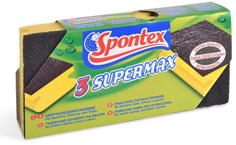 Spontex Supermax körömvédő mosogatószivacs 3 db