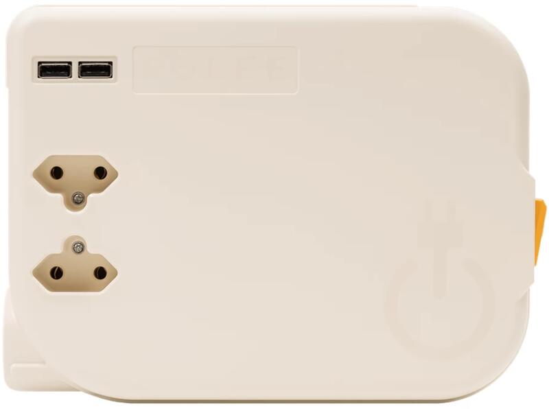 2 Plug + 2 USB 3,5 m Switch (R40062101)