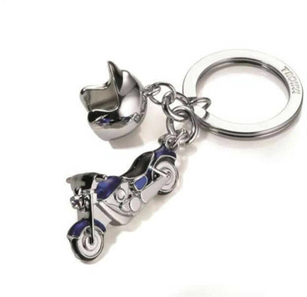 Key cruising kulcstartó 2 charm dísszel SWAROVSKI kristályokkal KR13-23/CH