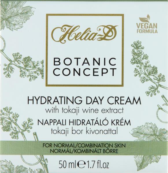 Botanic Concept nappali hidratáló krém tokaji bor kivonattal normál kombinált bőrre 50 ml