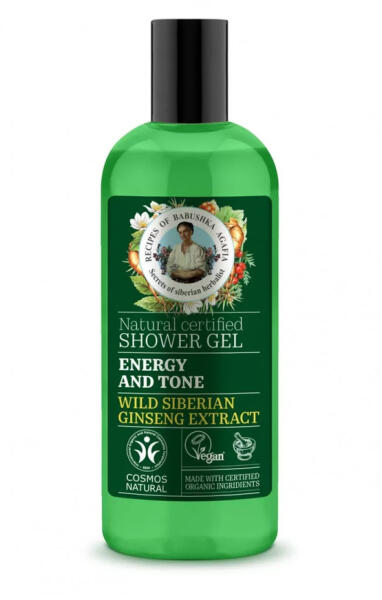 Hidratáló és frissítő tusfürdő gél 5 mezei gyógynövénnyel 260 ml