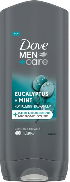 Men+Care Eucalyptus Mint tusfürdő testre arcra hajra 400 ml