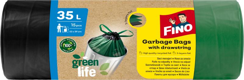 Green Life 35 l-es szemeteszsák 15db