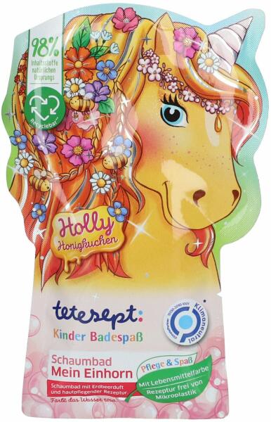 Unicorn habfürdő gyermekeknek eper illattal és kíméletes összetétellel 40 ml