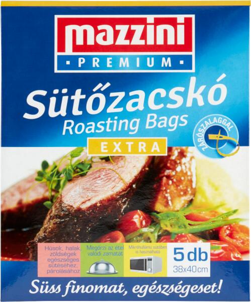 Premium Extra sütőzacskó 38 x 40 cm 5 db