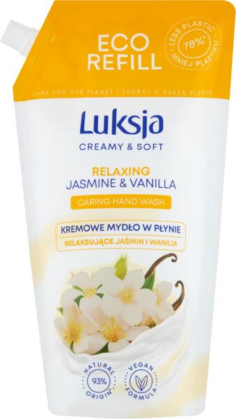 Creamy & Soft folyékony szappan relaxáló jázminnal és vaníliával 900 ml