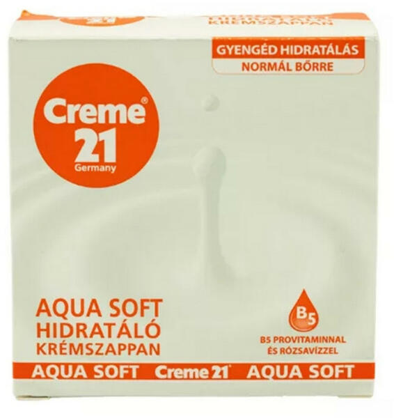 Aqua Soft hidratáló szappan normál bőrre 125 g