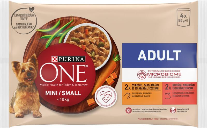 Mini beef & chicken 4x85 g