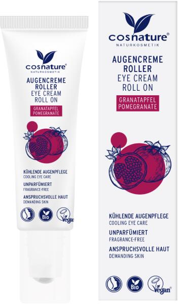 Feszesítő szemkörnyékápoló krém gránátalmával, 15 ml