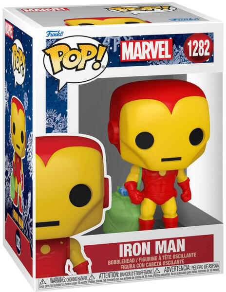 Pop! Marvel: Holiday Iron Man w/Bag figura (FU72188)