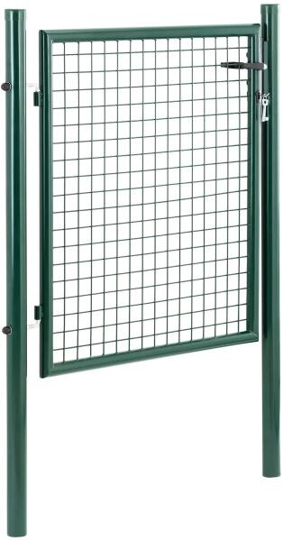 Kertkapu - 107.5 x 150 cm - acél (porbevonatú) (WIE-GG-100)