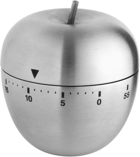 TFA38.1030. 54 mechanikus időzítő - ezüst alma (TFA38.1030.54)