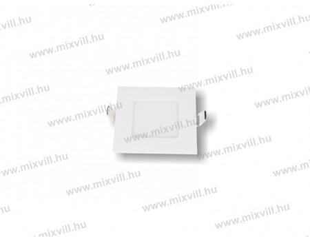 KPSS-3W 3000K mini LED panel szögletes süllyesztett 140lm
