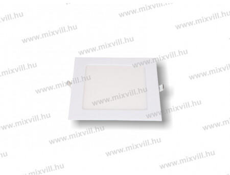 KPSS-12W 6500K mini LED panel szögletes süllyesztett 850lm