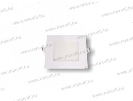 KPSS-6W 4000K mini LED panel szögletes süllyesztett 350lm