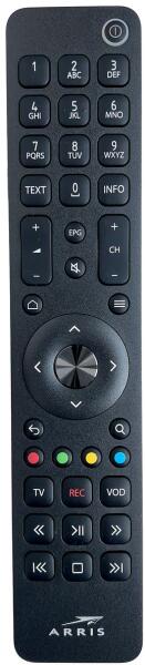 ARRIS RC3384102/01B, VIP-4302, VIP4302, VIP4402, VIP5305 Bluetooth ...