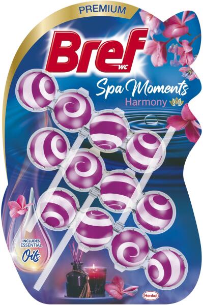 Spa Moments Wellness Harmony WC-frissítő 3x50 g