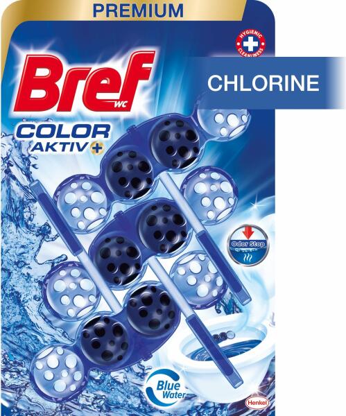 Color Aktiv Chlorine WC-frissítő 3x50 g
