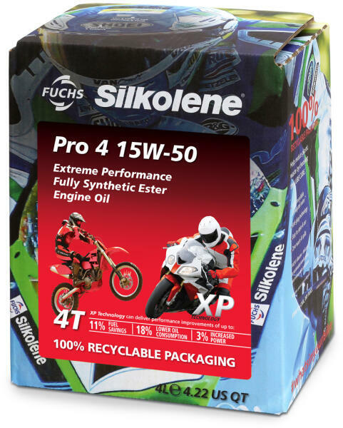 Silkolene Pro 4 XP 15W-50 4 l