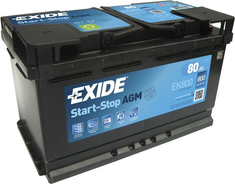 AGM EK800 80Ah 800A right+ (EK800)