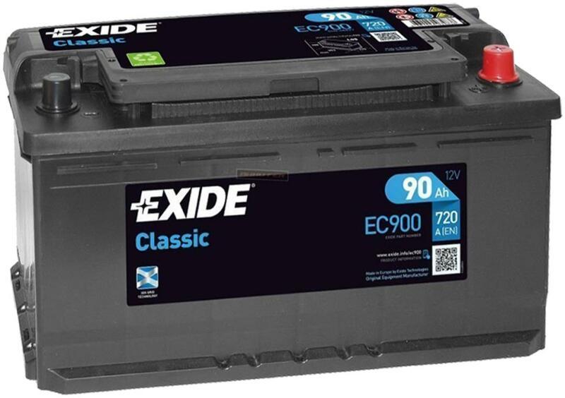 Classic EC900 90Ah 720A right+ (EC900)