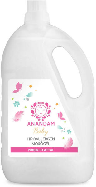 Baby hipoallergén mosógél púder illattal 3 l (42 mosás)