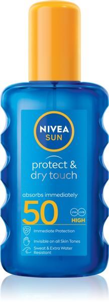 Protect & Dry Touch napozó spray SPF 50 200 ml