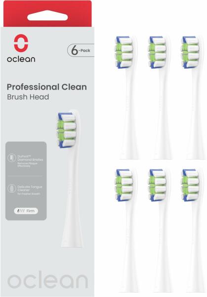 Vásárlás: Oclean Professional Clean 6 pcs Elektromos fogkefe pótfej ...