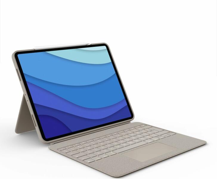 Logitech Combo Touch iPad Pro 12.9 US sand (920-010258) (Husa