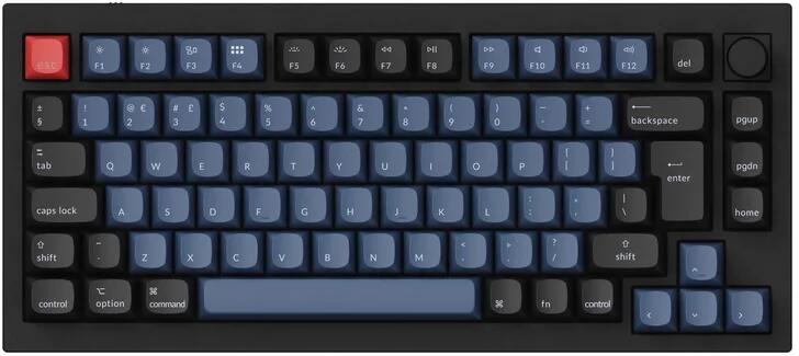 Q1 QMK Custom Gateron G Pro Red (Q1-M1-UK)