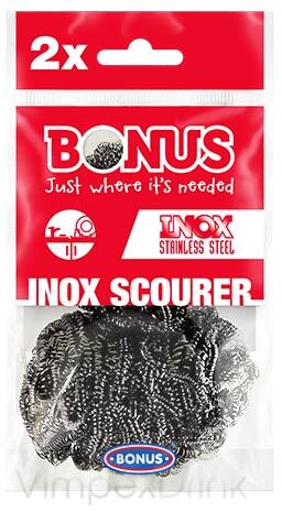 Bonus Inox spirál fém dörzsi 2/1 - alkuguru
