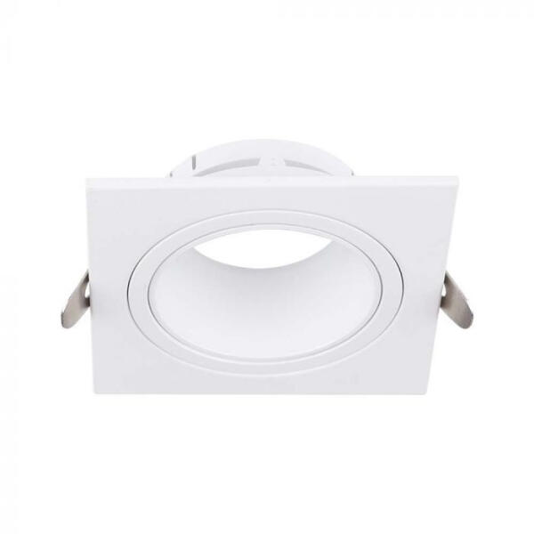 Led GU10 Spot Keret Négyzet Alakú Fehér - 10297 - b-led