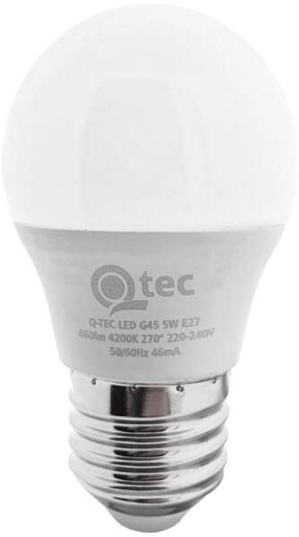 LED Izzó G45 E27/5W/230V 4200K BC0534 (BC0534)