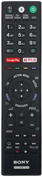 Ricambio Rmf-tx200e Telecomando Sostitutivo - Compatibile RMF-TX200E Con Voce Sony Bravia - Foto 10