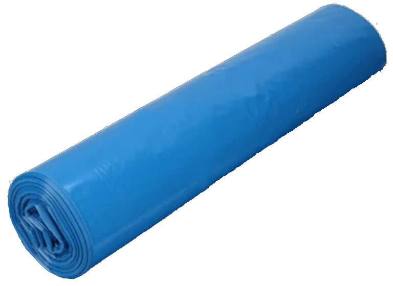Szemeteszsák 30 liter 50 x 60 cm 20 db/tekercs kék - tonerklinika