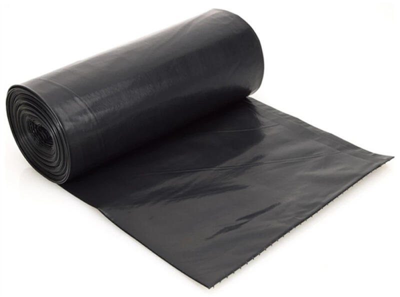 Szemeteszsák 135 liter 70 x 110 cm 10 db/tekercs fekete - tonerklinika - 399 Ft
